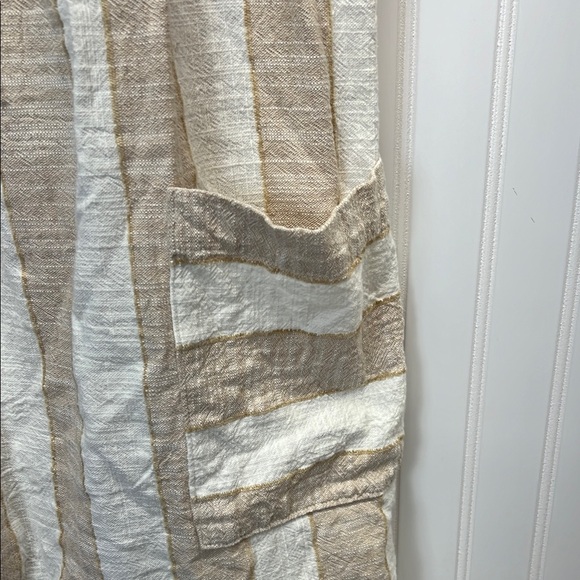 Maeve Anthropologie Striped Tonal  MIDI Dress Size XS Pockets Sleeveless‎ - Picture 4 of 8